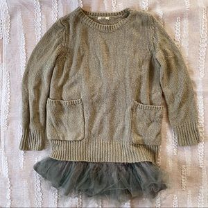 🌰 Snidel Sweater Mini Dress Set Gray Japanese Sz S